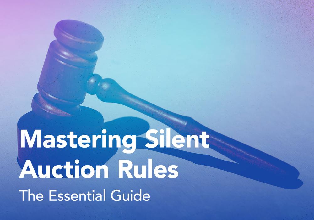 In this guide, we will review the basics of silent auction rules and show you how to implement them in your next auction event.