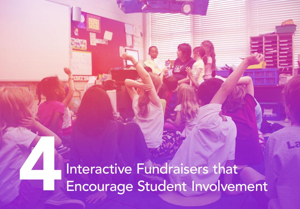 These four interactive fundraising ideas will motivate students to get involved and help your school raise the funds needed to thrive.